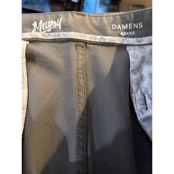 Mugsy Jeans Damens Pants Men's 42x32 Gray Stretch Chino Casual K6PNDA - Picture 6 of 7
